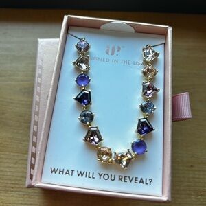 Bomb Party Jewel Candy Bracelet, Crystallized Ice, Orchid Peach Embers, Gold